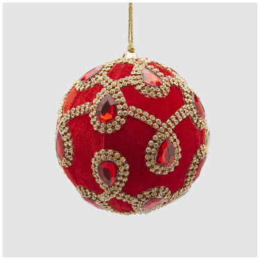 Sfera in velluto 10 cm