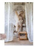 Coppia tende ricamate Audrey