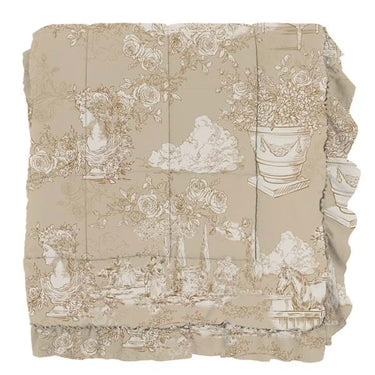 Trapunta matrimoniale Blanc Mariclò “Toile du borgo”