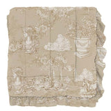 Trapunta matrimoniale Blanc Mariclò “Toile du borgo”