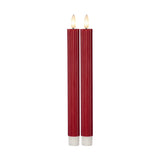 Coppia candele a bastoncino led