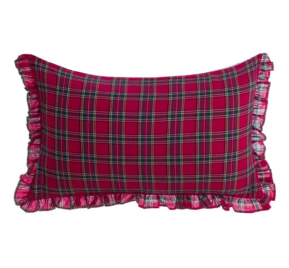 Copriguanciale tartan Blanc Mariclò