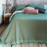 Trapunta completa di 2 guanciali pizzo collection