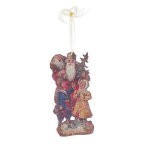 Decoro natalizio babbo natale