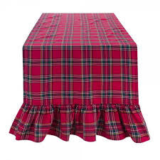 Runner tartan con gala