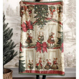 Plaid favola di Natale di blancmariclo