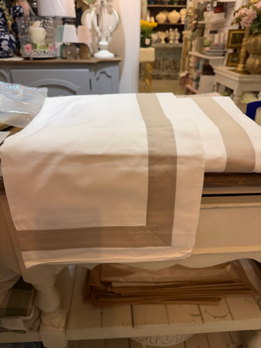 Completo letto in percalle di cotone blancmariclo