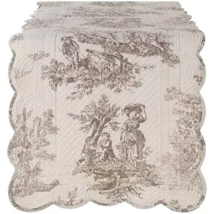 Runner toile de Jouy