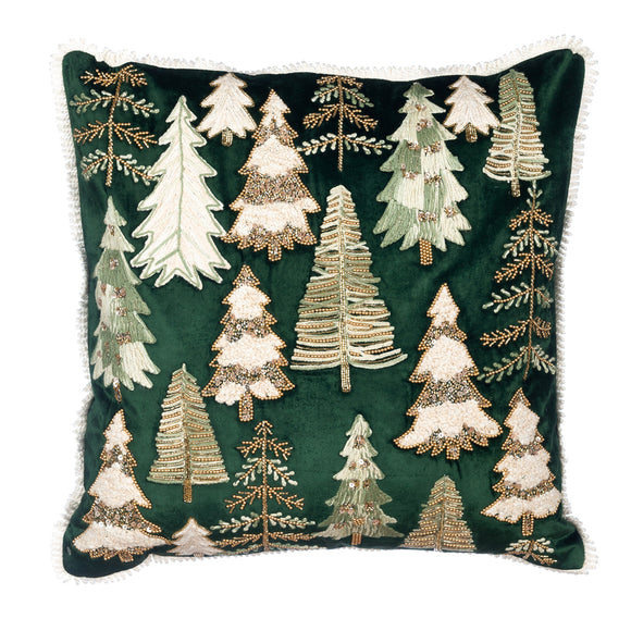 Cuscino con applicazioni