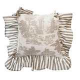 copricuscino sedia con gala