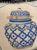 cuscino con vaso