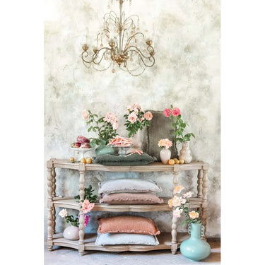 cuscino con frange Blanc Mariclò ''Orangerie Collection''