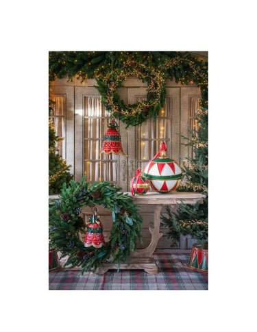 decorazione natalizia sfera ''ricordi sotto l'albero''